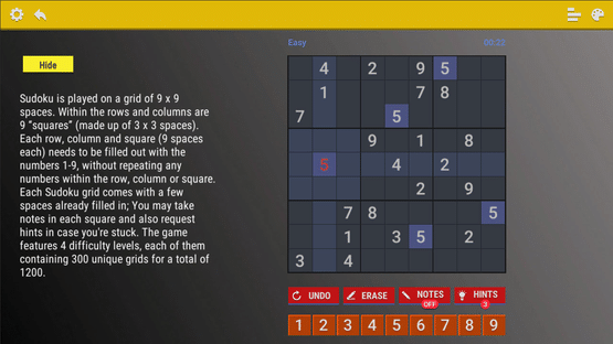 Sudoku Master Screenshot