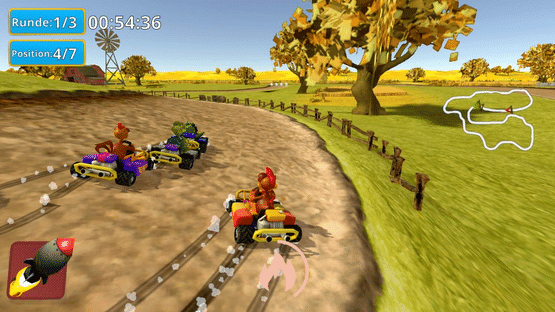 Crazy Chicken Kart 2 Screenshot