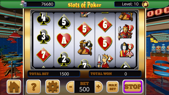 Slots of Poker at Aces Casino Screenshot