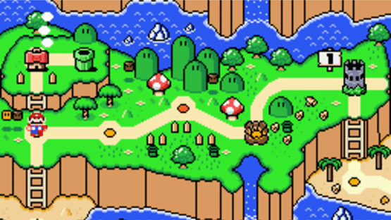 New Super Mario World 2: Around the World Screenshot