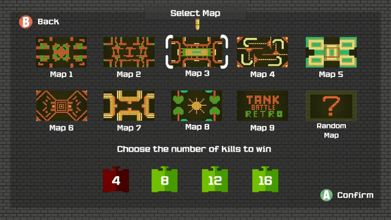 Tank Battle Retro Screenshot