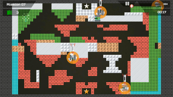 Tank Battle Retro Screenshot