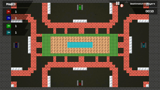 Tank Battle Retro Screenshot