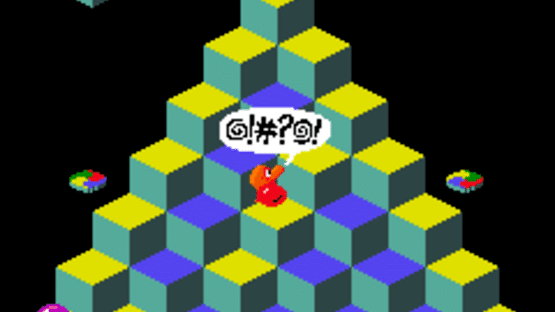 Q*bert Screenshot