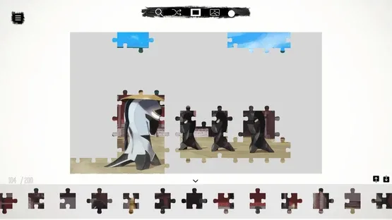 Shinobi's Way - a jigsaw chess tale screenshot 2