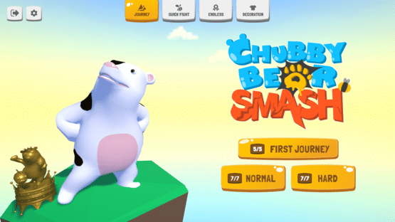 Chubby Bear Smash Screenshot