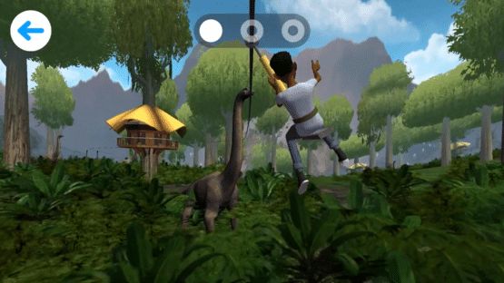 Jurassic World: Camp Cretaceous - Zipline Minigame Screenshot