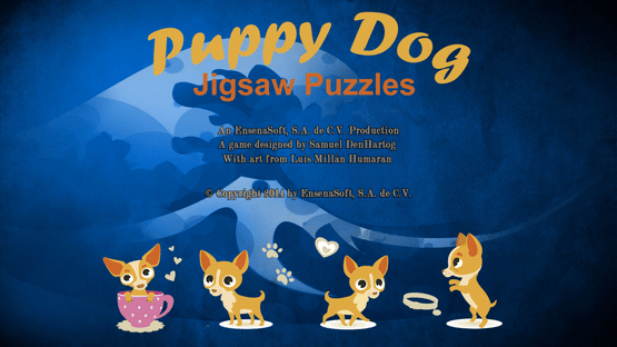 Puppy Dog: Jigsaw Puzzles Screenshot