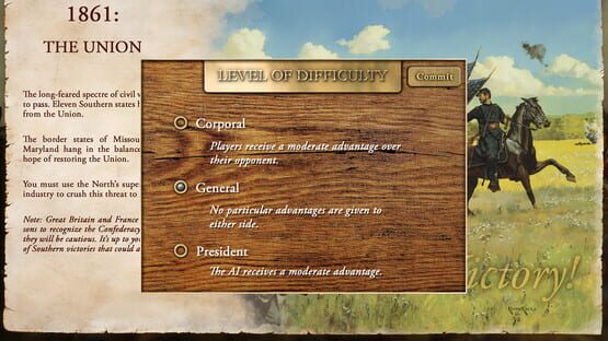 Victory and Glory: The American Civil War screenshot 5