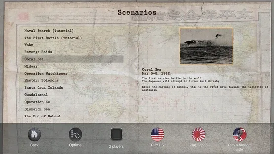 Carrier Battles 4 Guadalcanal: Pacific War Naval Warfare screenshot 9