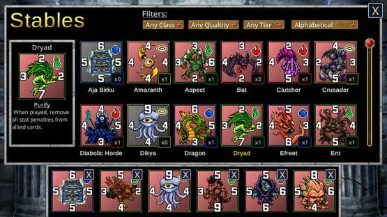 Capture d'écran 1 de Trial of the Gods: Siralim CCG