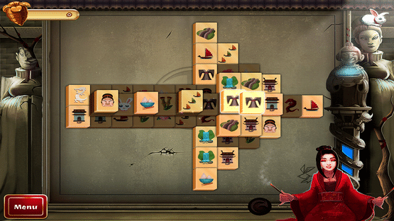2D Mahjong Temple Screenshot