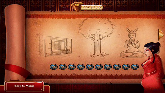 2D Mahjong Temple Screenshot