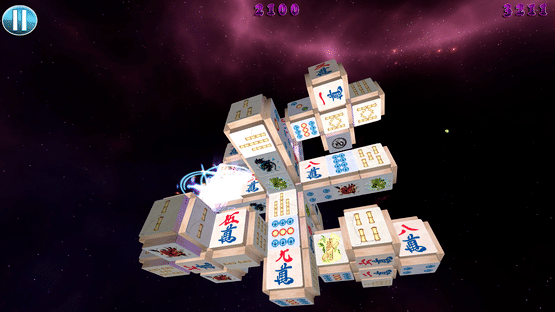 Mahjong Deluxe 2: Astral Planes Screenshot