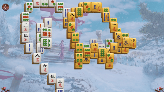 Sakura Day Mahjong Screenshot