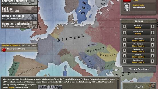 Hearts of Iron III: For the Motherland Screenshot