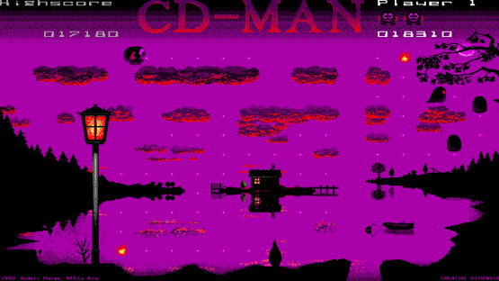 CD-Man (version 2.0) Screenshot