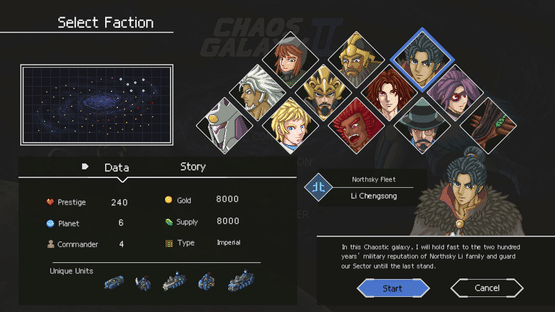 Chaos Galaxy 2 Screenshot