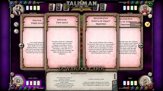 Talisman: Digital Edition - The Reaper Screenshot