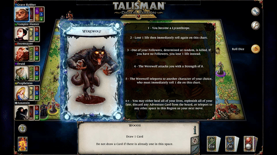 Talisman: Digital Edition - The Blood Moon Screenshot