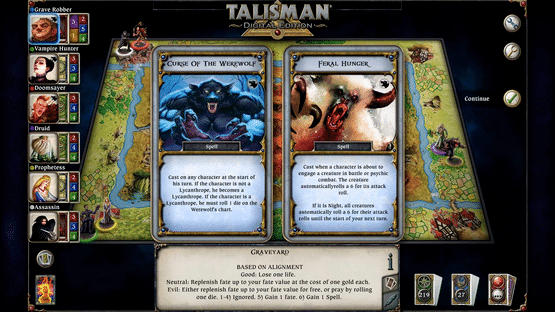 Talisman: Digital Edition - The Blood Moon Screenshot