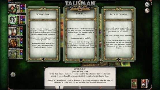 Talisman: The Woodland screenshot 1
