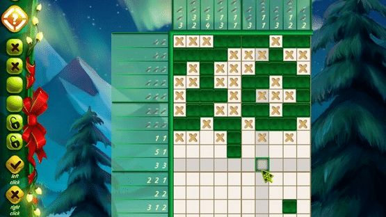 Santa's Toy Factory Nonograms Screenshot