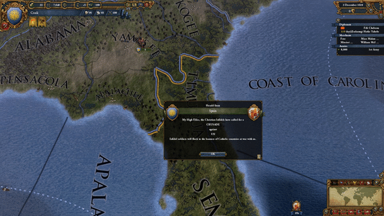 Europa Universalis IV: Conquest of Paradise Screenshot