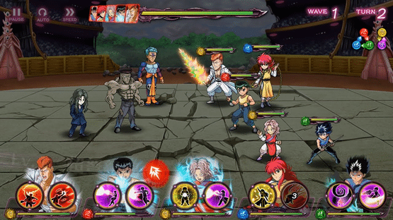 YuYu Hakusho 100% Maji Battle Screenshot