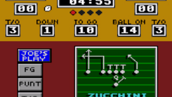 Joe Montana Football Screenshot