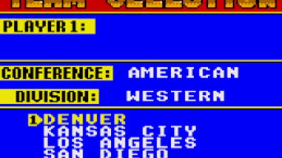 Joe Montana Football Screenshot
