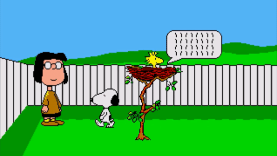 Snoopy: The Cool Computer Game Screenshot