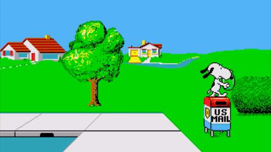 Snoopy: The Cool Computer Game Screenshot