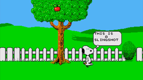 Snoopy: The Cool Computer Game Screenshot