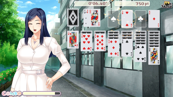 Pretty Girls Klondike Solitaire Screenshot