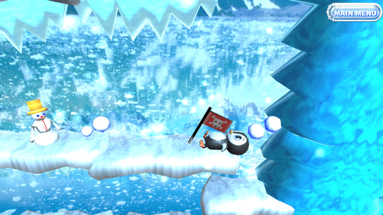 Penguin Climbing Screenshot