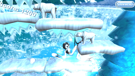 Penguin Climbing Screenshot
