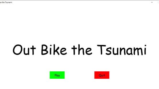 Out Bike the Tsunami™ screenshot 1