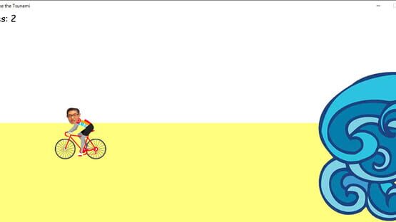 Out Bike the Tsunami™ screenshot 2