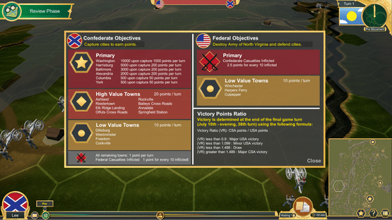 Clash of Command: Campaign of 1863 Screenshot