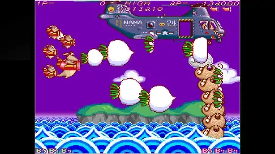 Arcade Archives: Hacha Mecha Fighter gameplay screenshot 1