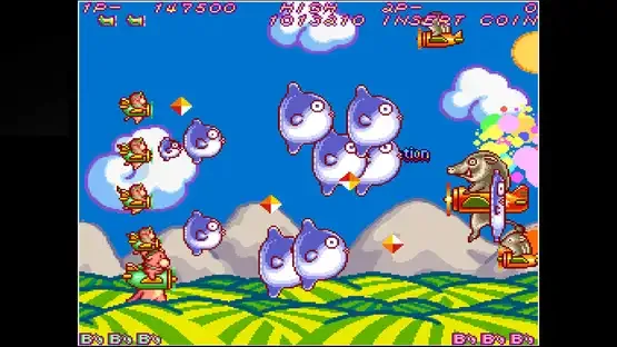 Arcade Archives: Hacha Mecha Fighter gameplay screenshot 3