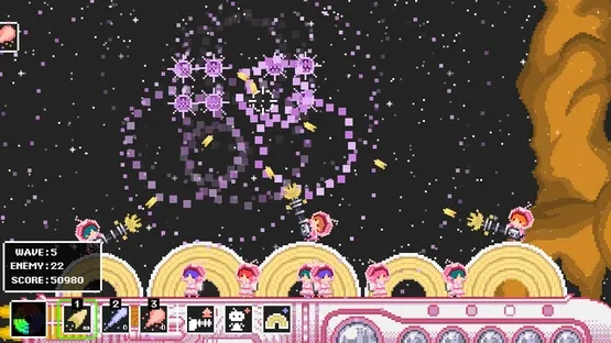Cake Invaders gameplay screenshot 2