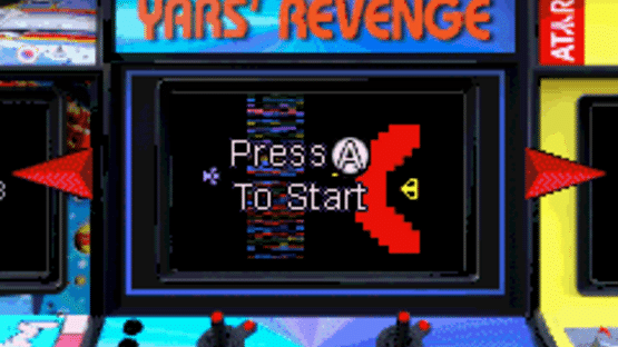 Asteroids / Pong / Yars' Revenge Screenshot