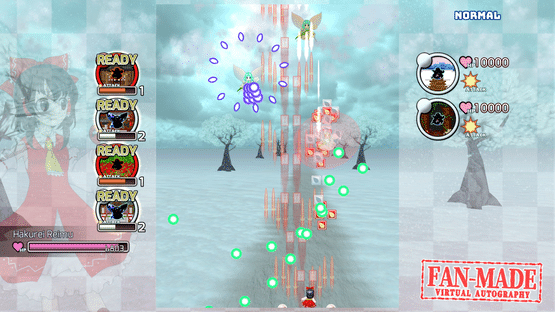 Touhou Fan-made Virtual Autography Screenshot
