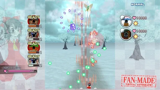 Touhou Fan-made Virtual Autography gameplay screenshot 1