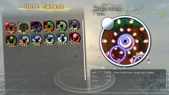 Touhou Fan-made Virtual Autography gameplay screenshot 4