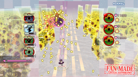 Touhou Fan-made Virtual Autography Screenshot
