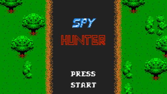 Spy Hunter / Super Sprint Screenshot