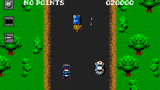 Spy Hunter / Super Sprint Screenshot